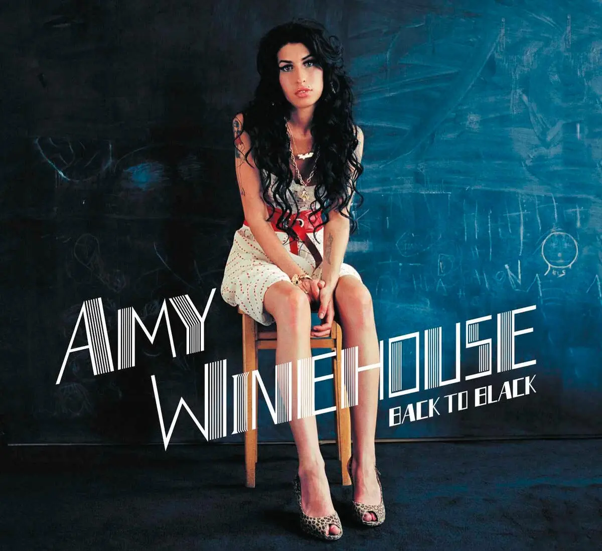 Amy Winehouse Back to Black vinylplate