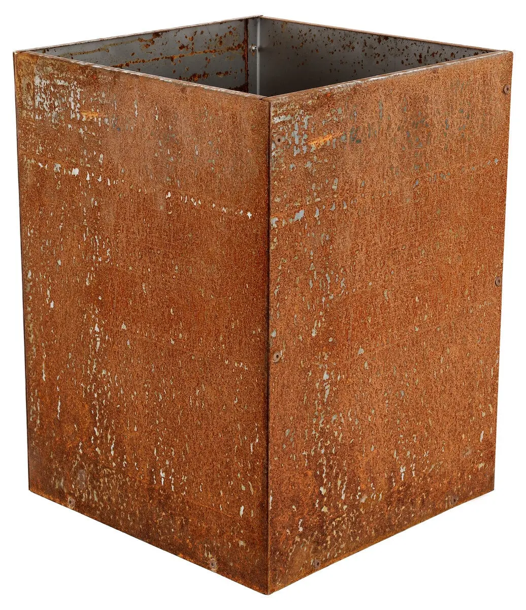 Plantekasse i råjern 40 x 30 cm
