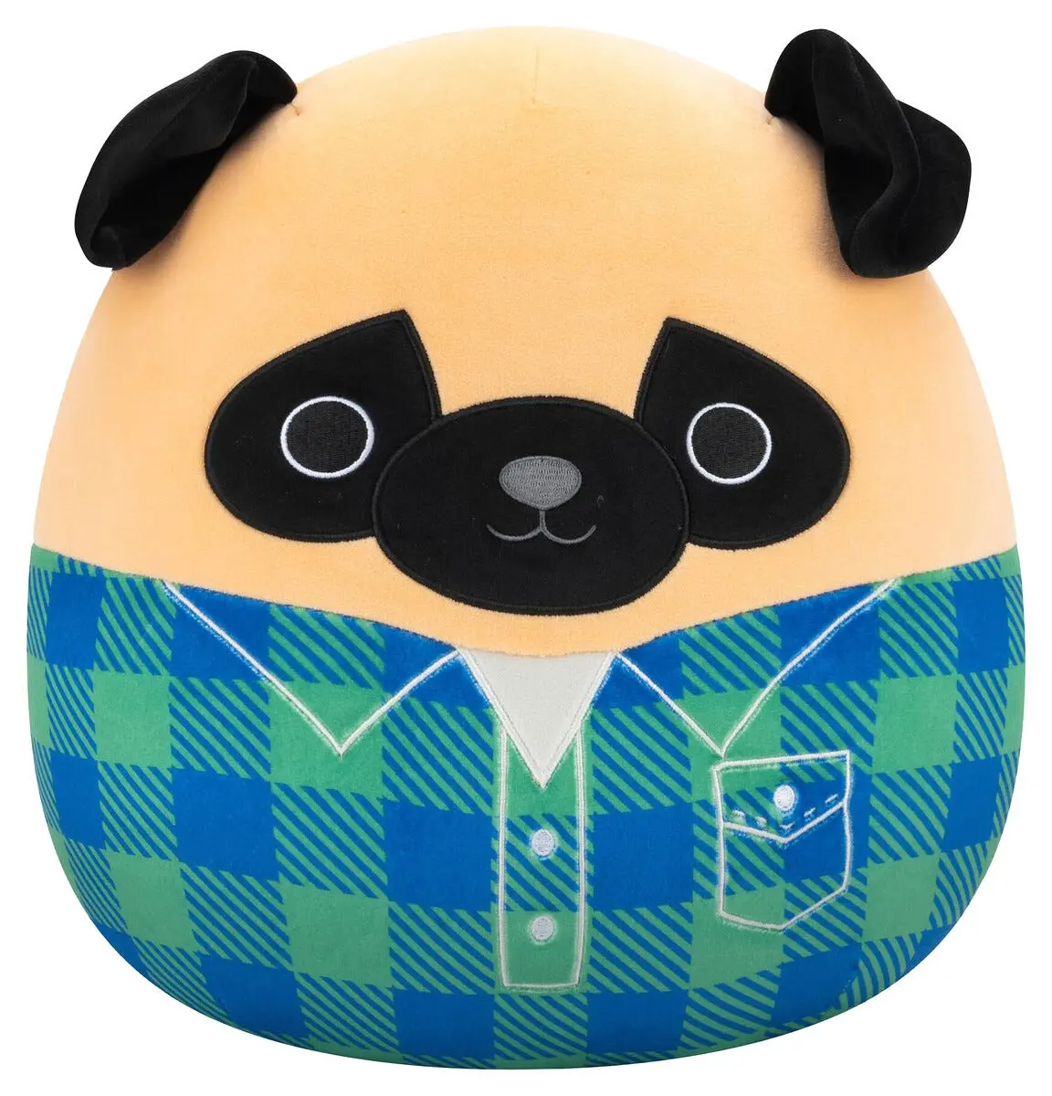 Squishmallow kosedyr Prince Pug, 30 cm