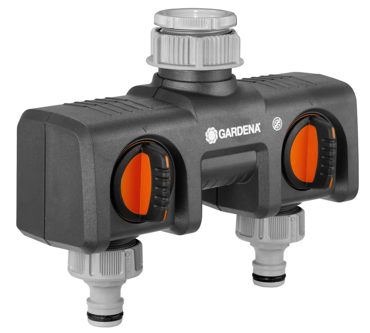 Gardena Twin-Tap vannfordeler med 2 uttak