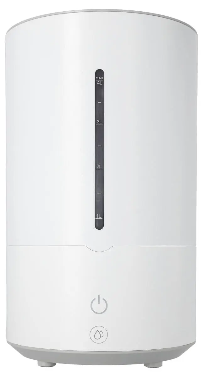 Luftfukter med kald damp, 4 l, 25 m2, hvit