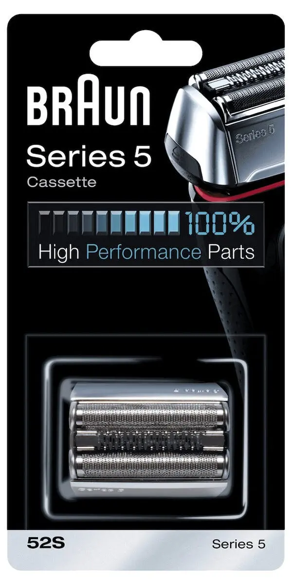 Braun 52S Series 5, barberhode silver