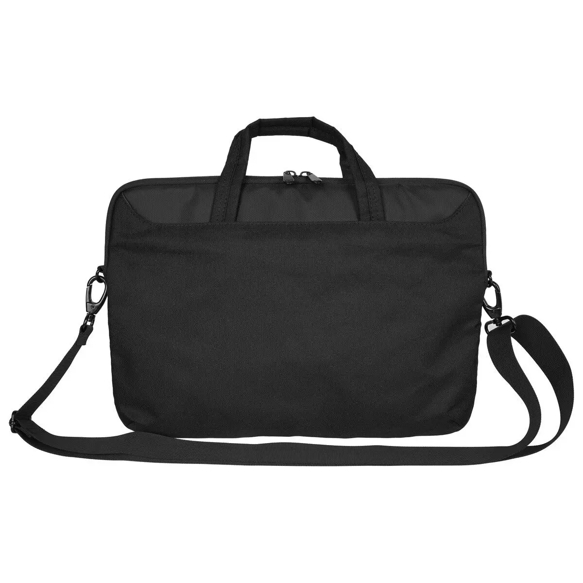 Laptopveske med skulderreim, 14 tommer, svart
