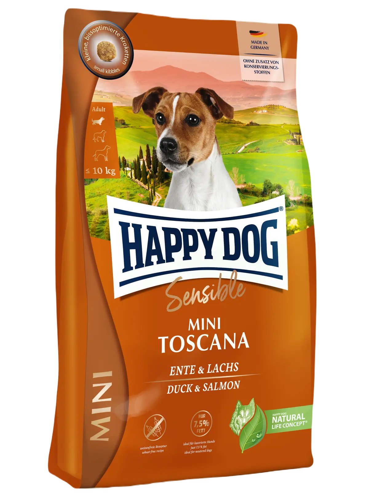 Happy Dog Tørrfôr Supreme Sensible Mini Toscana And & Laks