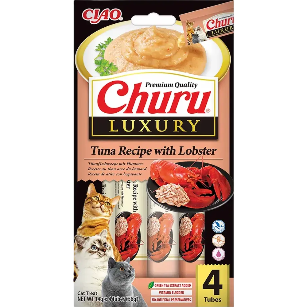 Churu Luxury Tuna With Lobster 14 g x 4-pack