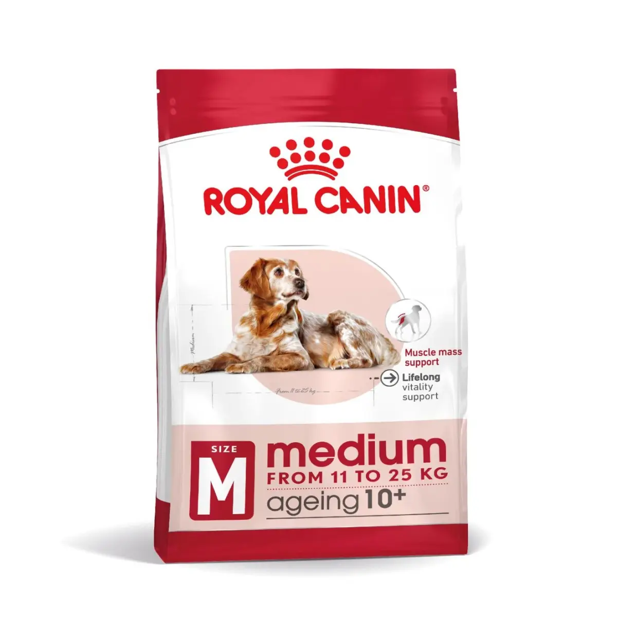 Royal Canin Medium Ageing 10+ Ageing Tørrfôr for hunder 15 kg