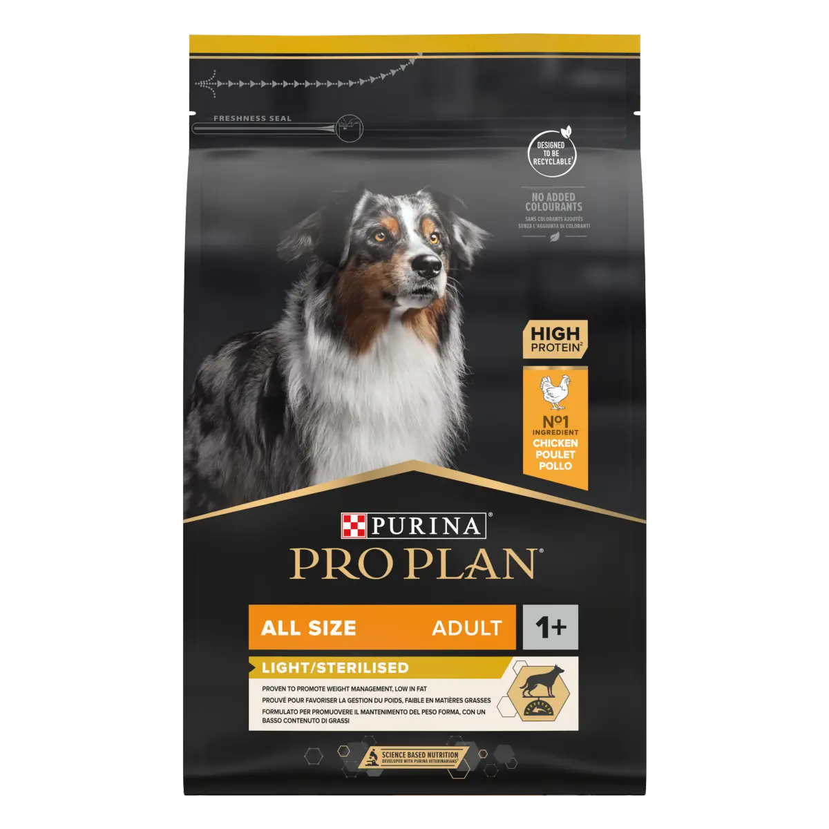 Purina Pro Plan OptiWeight Adult Light/Sterili All Size