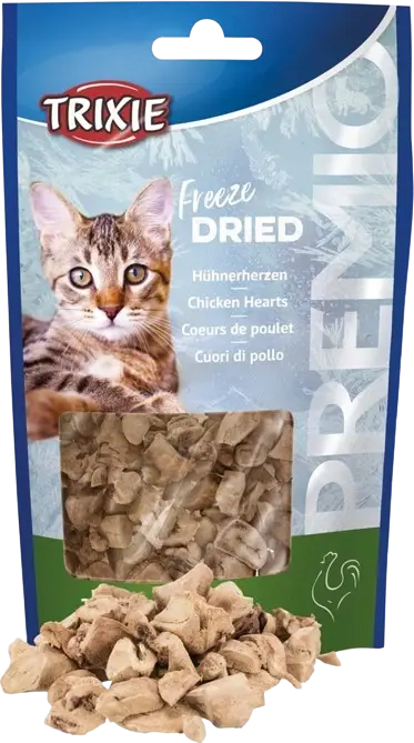 Trixie Premio frysetørkede kyllinghjerter 25 g