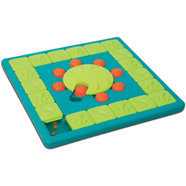 Nina Ottosson Dog MultiPuzzle, Nivå 4 (Ekspert) Grønn 37,7 x 37,7 x 4,7 cm