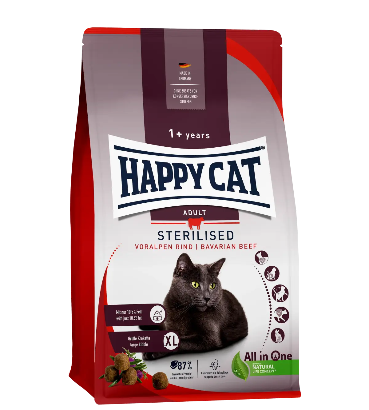 Happy Cat Happy Cat Supreme Adult Sterilised Bavarian Beef