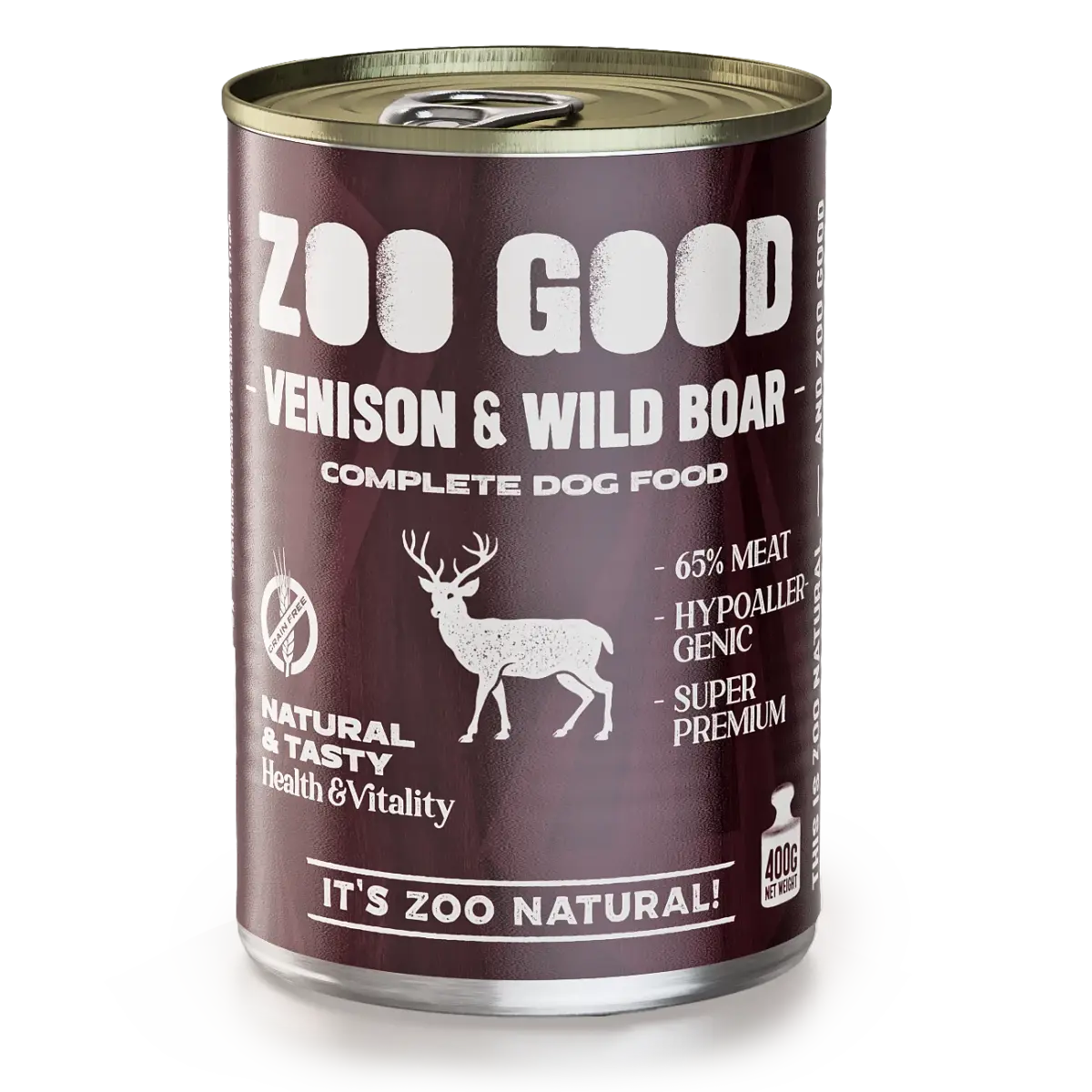 ZOO GOOD Voksen hjortevilt og villsvin - Våtfôr