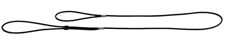 Hunter Show Leash 4/140 Cowleather Black