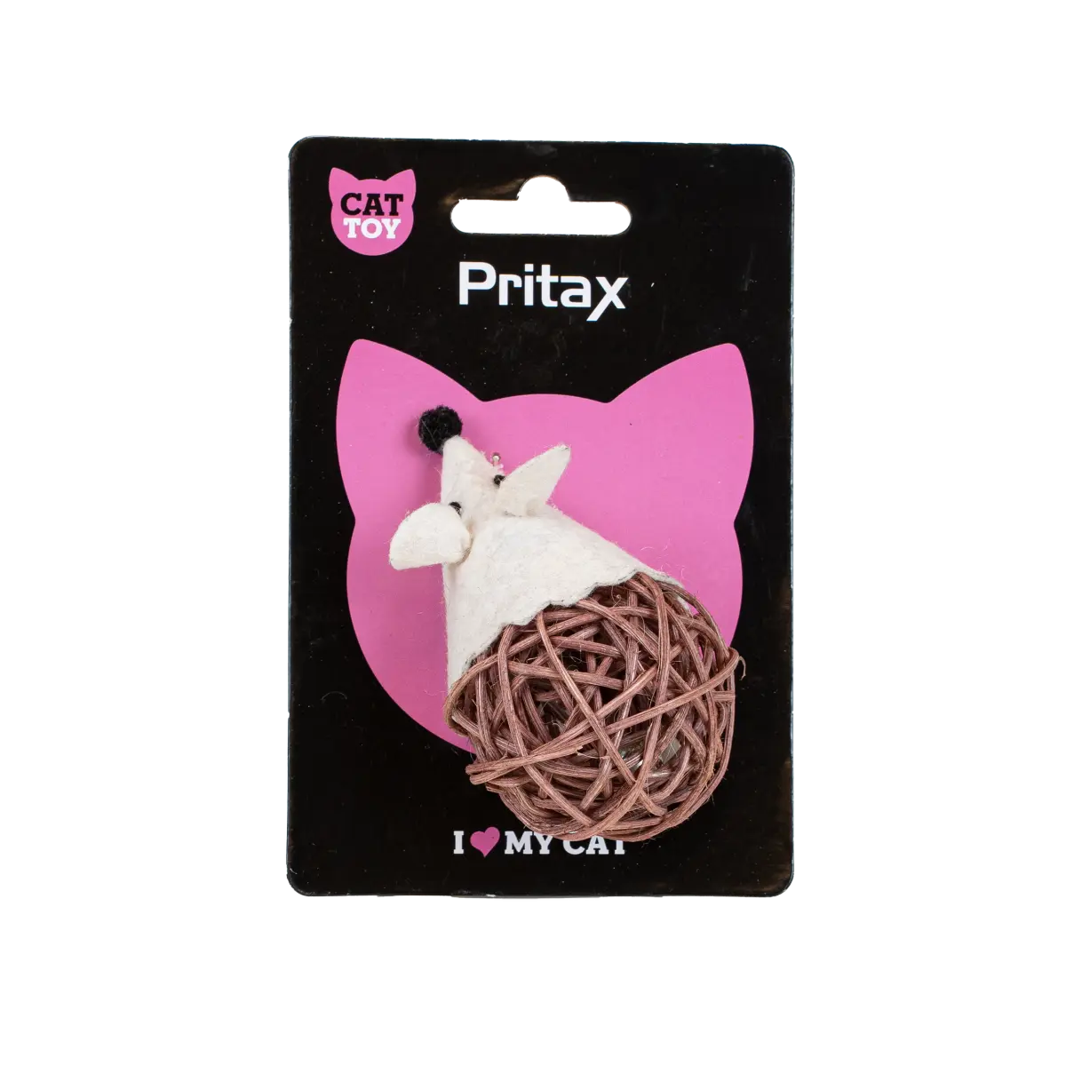 Pritax Katteleke Natural Lilo, 10x5x5cm, Brun