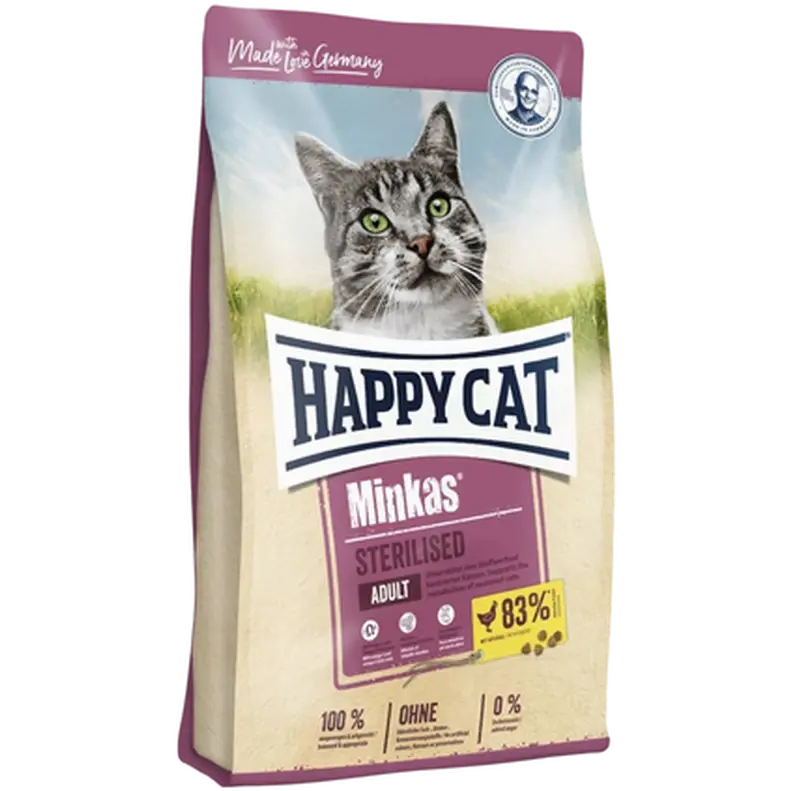 Happy Cat Minkas Sterilised Poultry