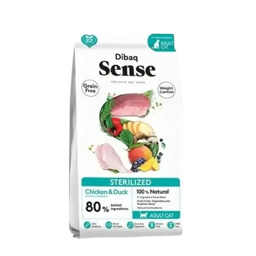DIBAQ Cat Sense Grain Free Sterilized Chicken & Duck 6kg