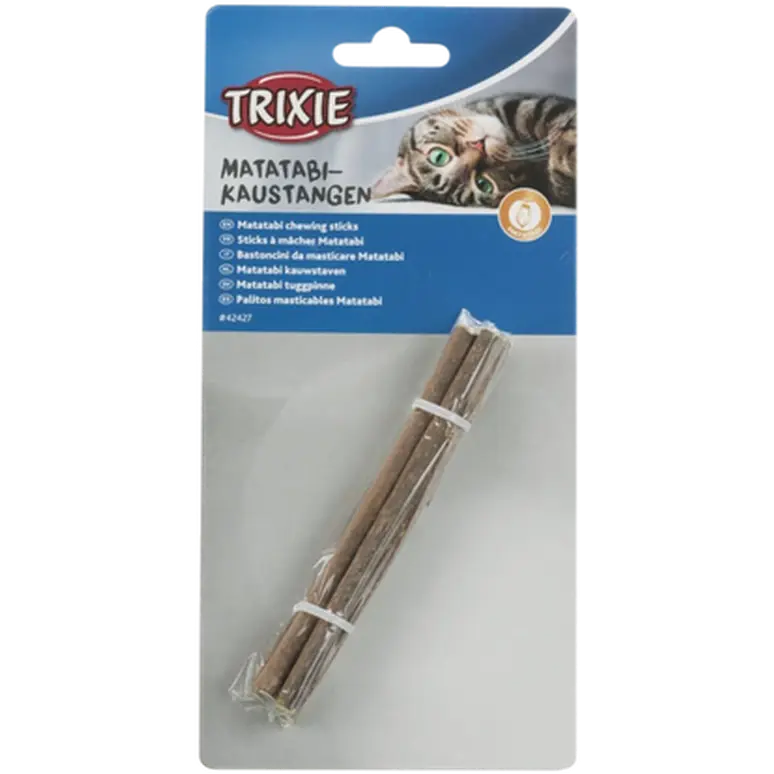 Trixie Matatabi tyggepinner brun 10 g