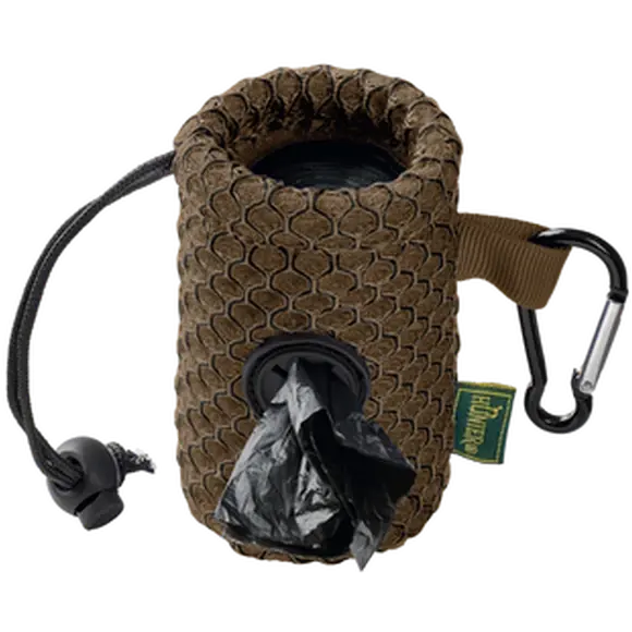 Hunter Dog Waste Bag Dispenser Hilo Brown 9,5 x 5 cm