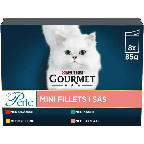 Purina Gourmet Gold Perle Minifileter i saus 85 g x 8 stk.