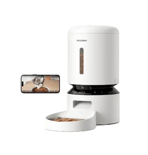 Petlibro Granary Feeder med kamera, hvit
