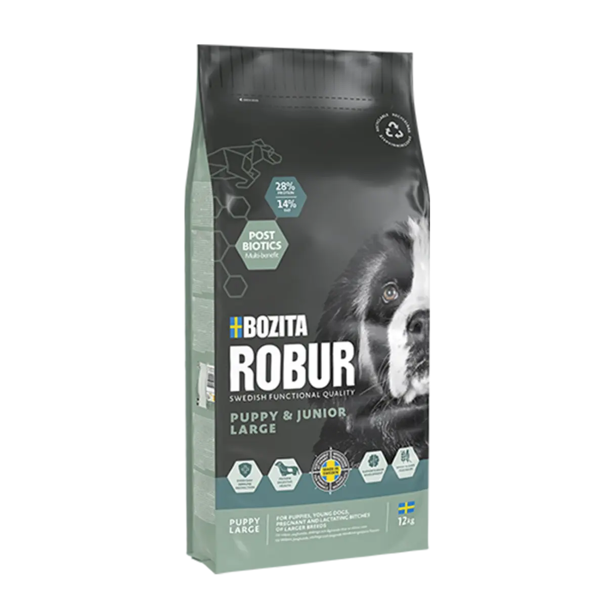 Bozita Robur Puppy & Junior XL 12 kg