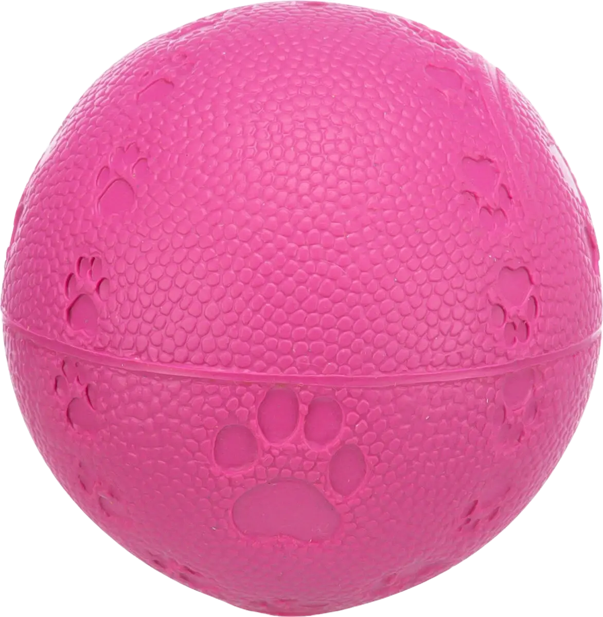 Trixie Leketøy Gummiball med poteavtrykk 6 cm