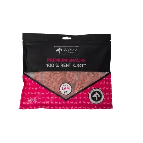 WOVV Godbiter Lam Små Biter 400 g