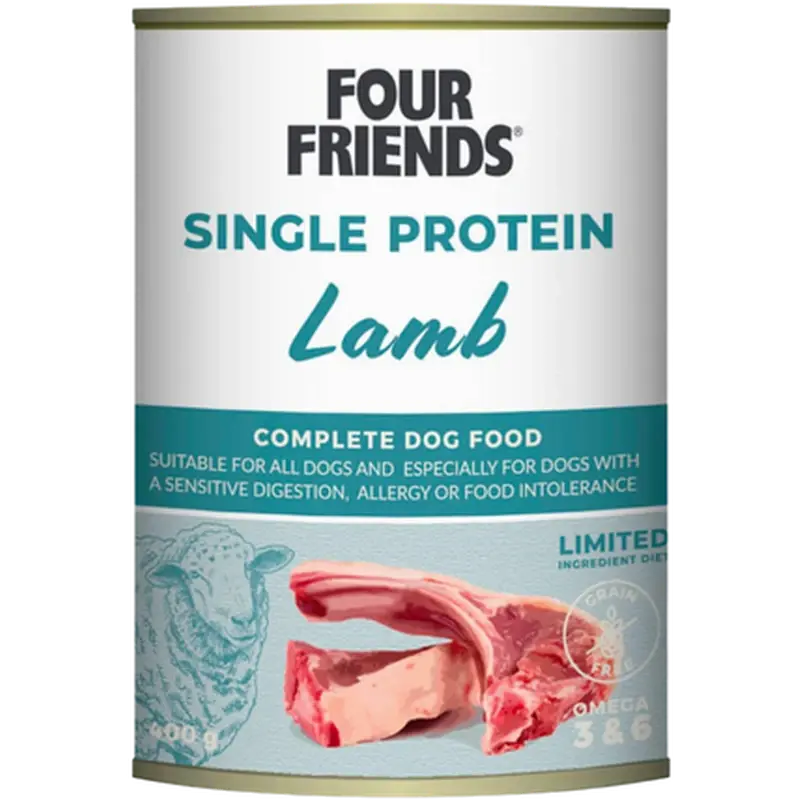FourFriends Dog Single Protein Lamb