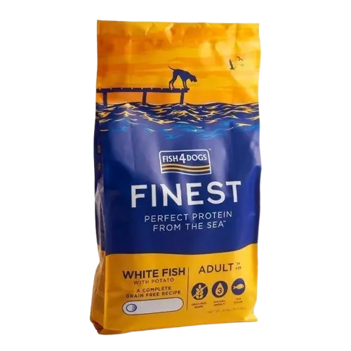 Fish4Dogs Adult Finest med hvit fisk 6kg