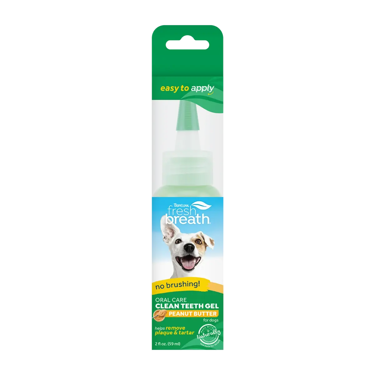 TropiClean Fresh Breath peanøttsmør munnpleiegel 59 ml