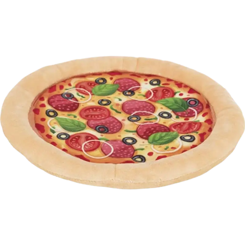 Trixie Pizza Plysj Flerfarget 26 cm