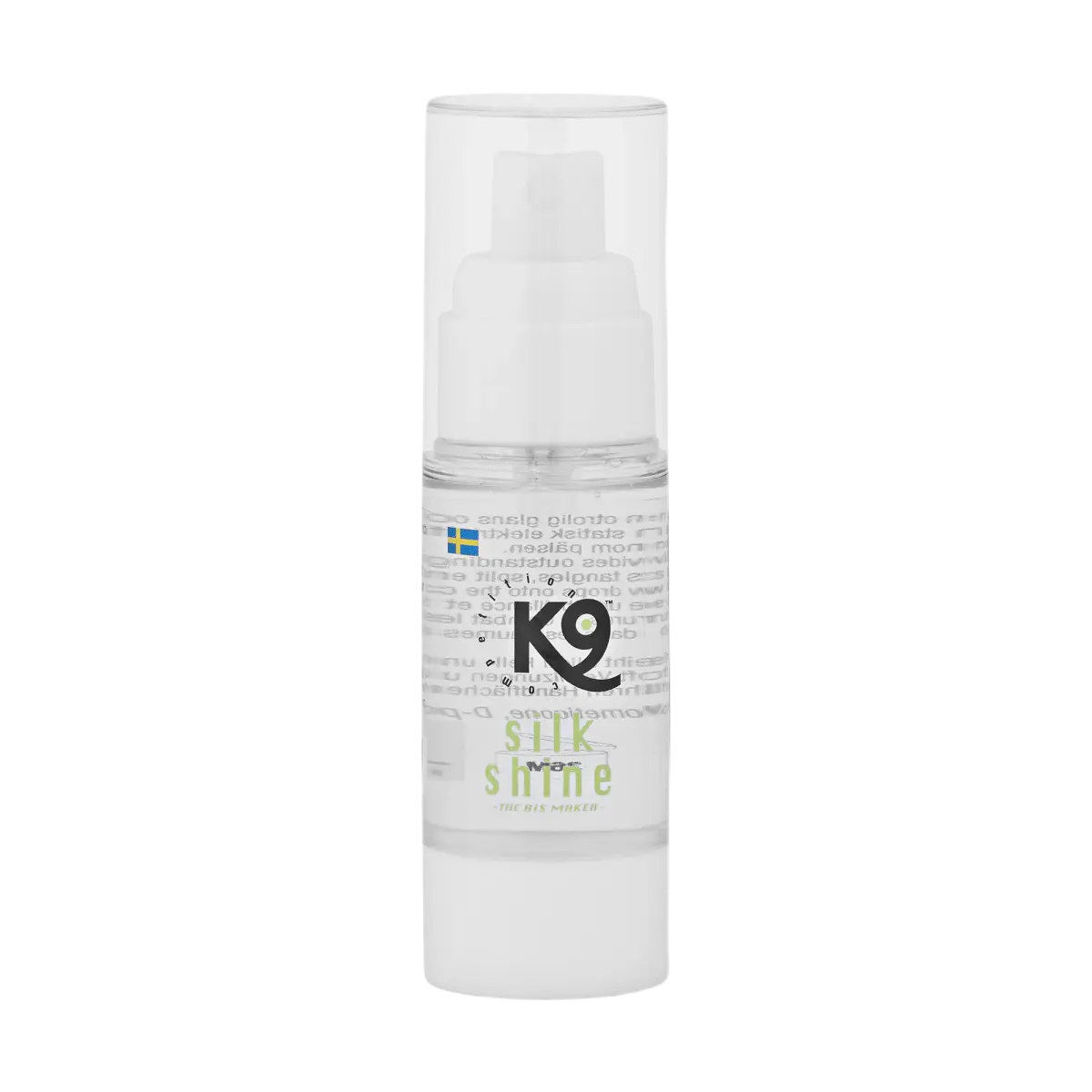 K9 Competition Silk Shine Leave In Drops Luster & Shine White 30 ml