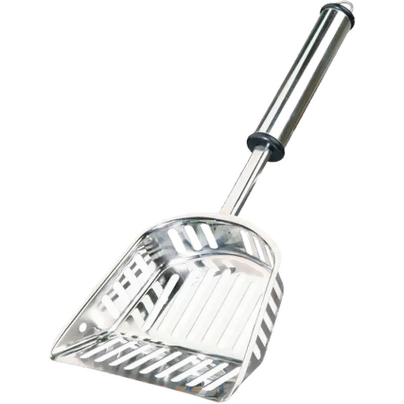 Trixie Søppelspade i rustfritt stål Grå Medium