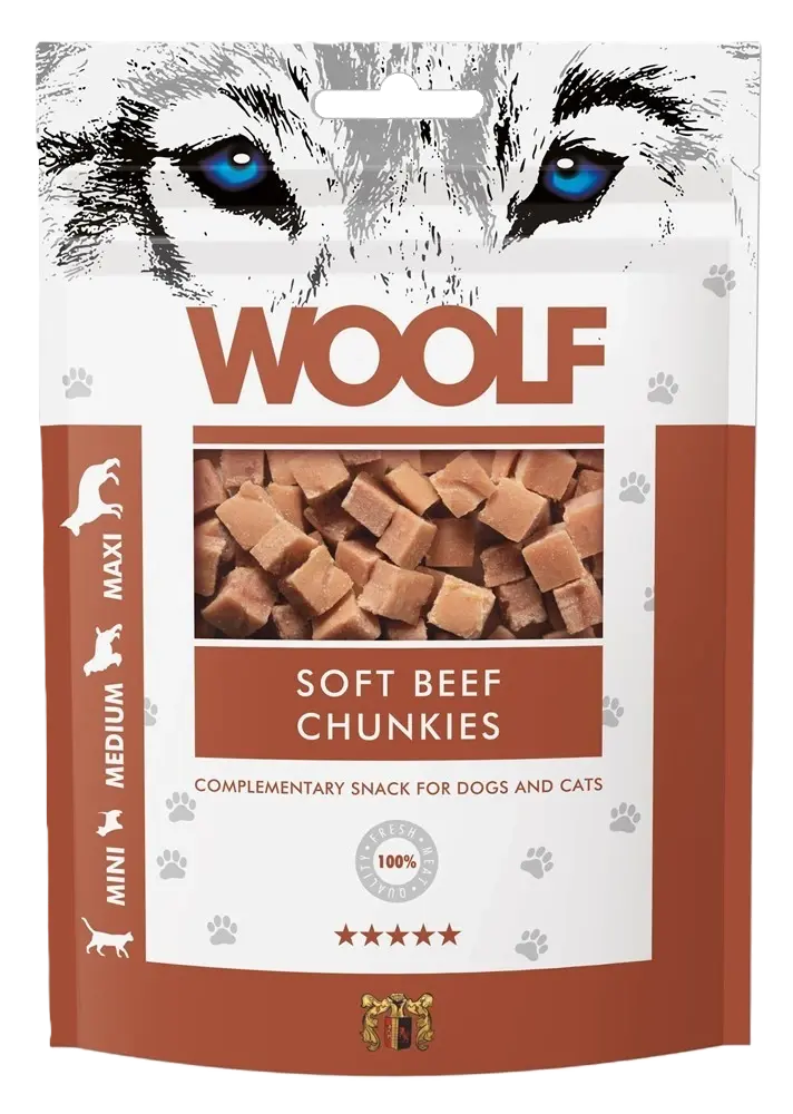 WOOLF Beef Chunkies 100g