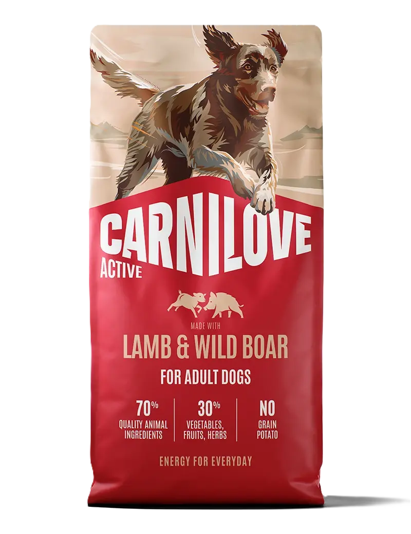 Carnilove Active Dog Lam & Villsvin for voksne hunder av alle raser