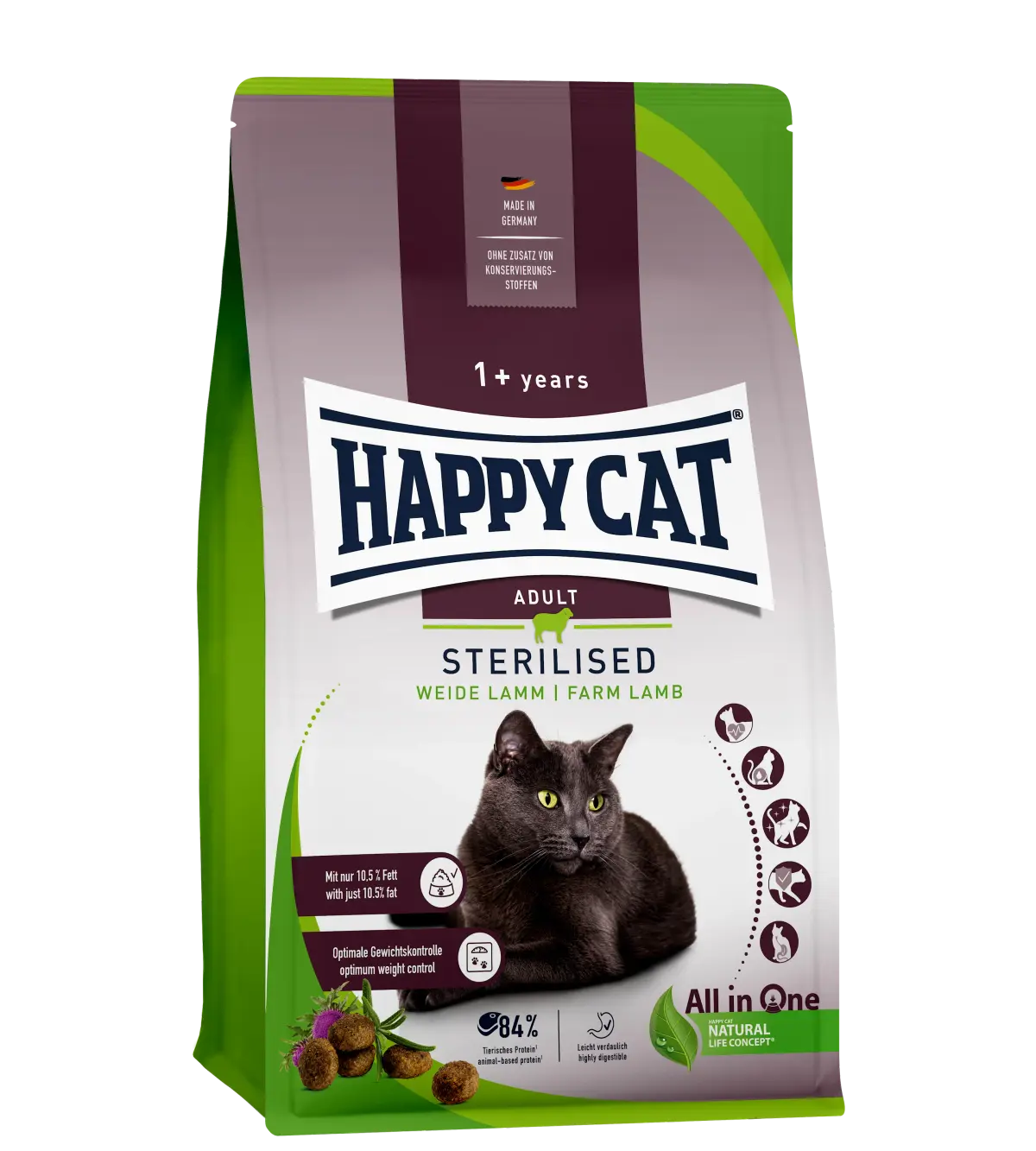 Happy Cat Adult Sterilised Lamb