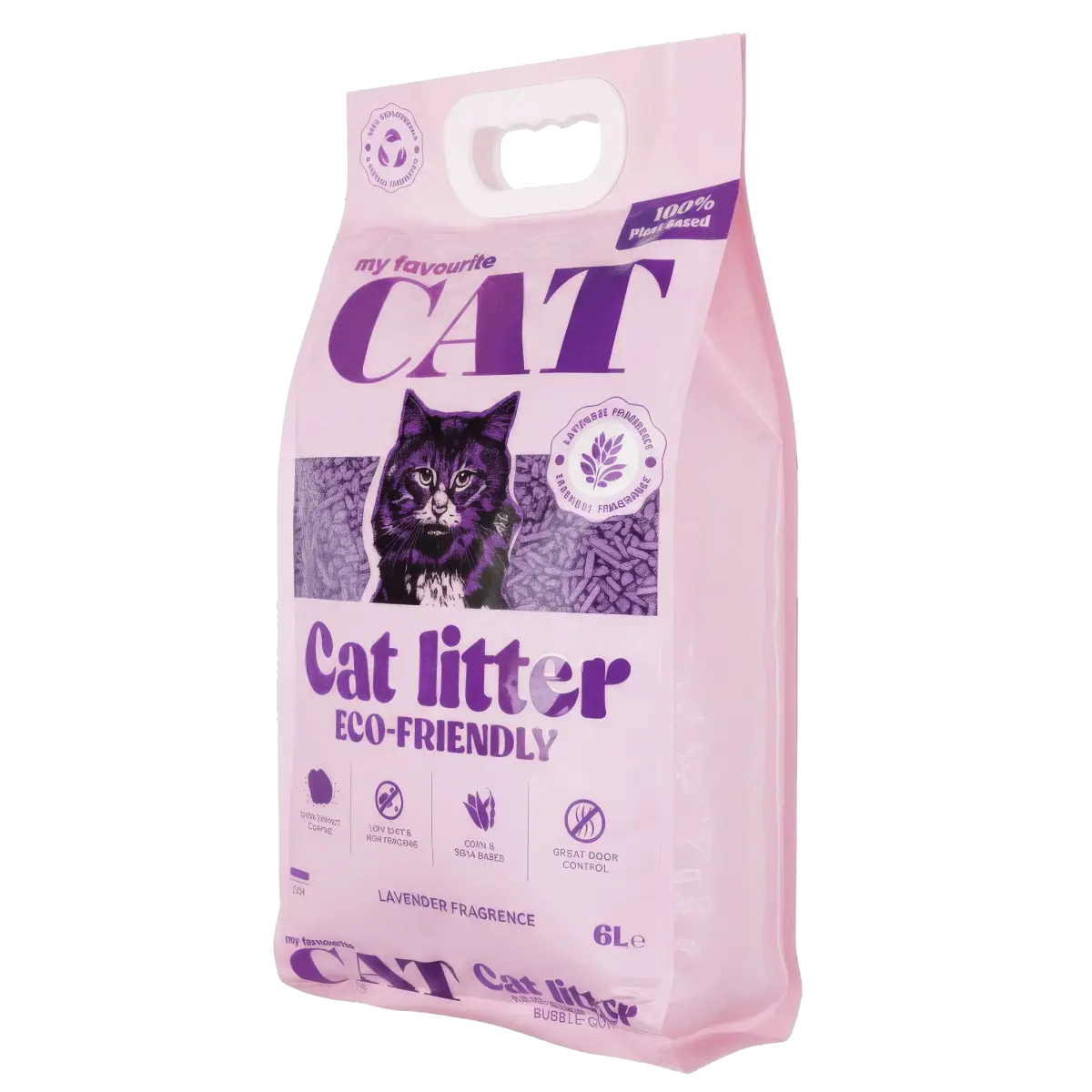 My favourite CAT Eco-Friendly Cat Litter - Lavender