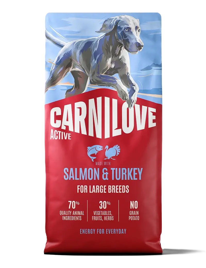 Carnilove Active Dog Laks & Kalkun for voksne hunder av store raser