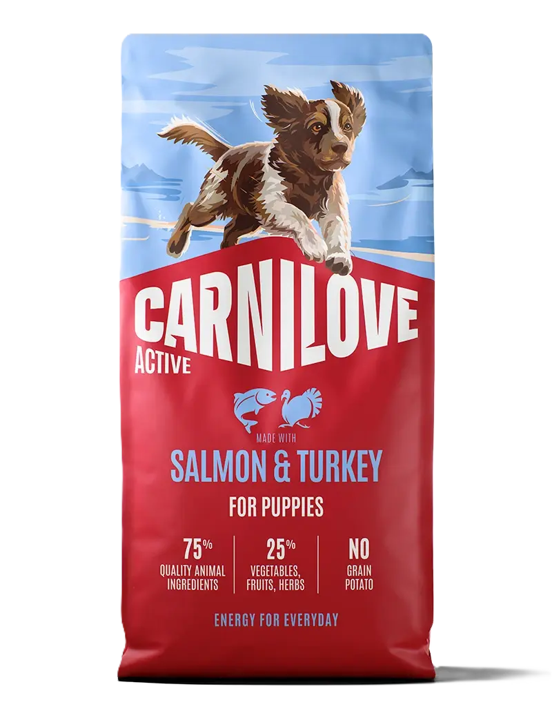 Carnilove Active Dog Salmon & Turkey for Puppies