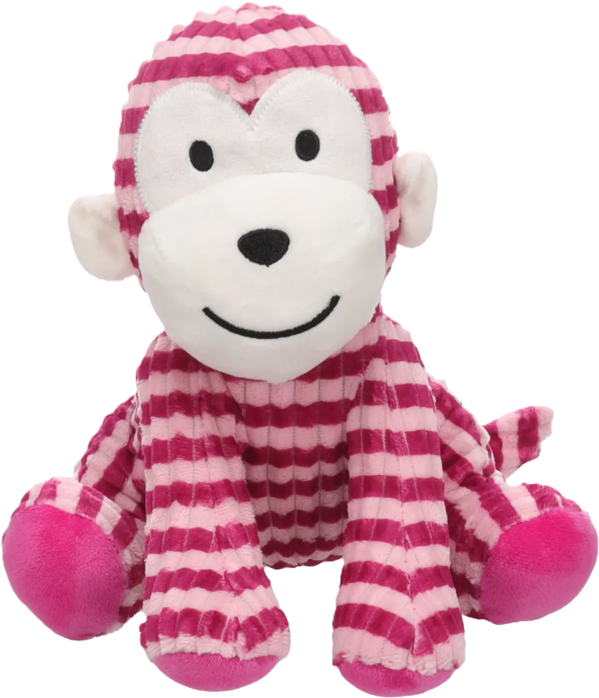 Flamingo Hundeleke Azor Monkey, rosa, 26 cm
