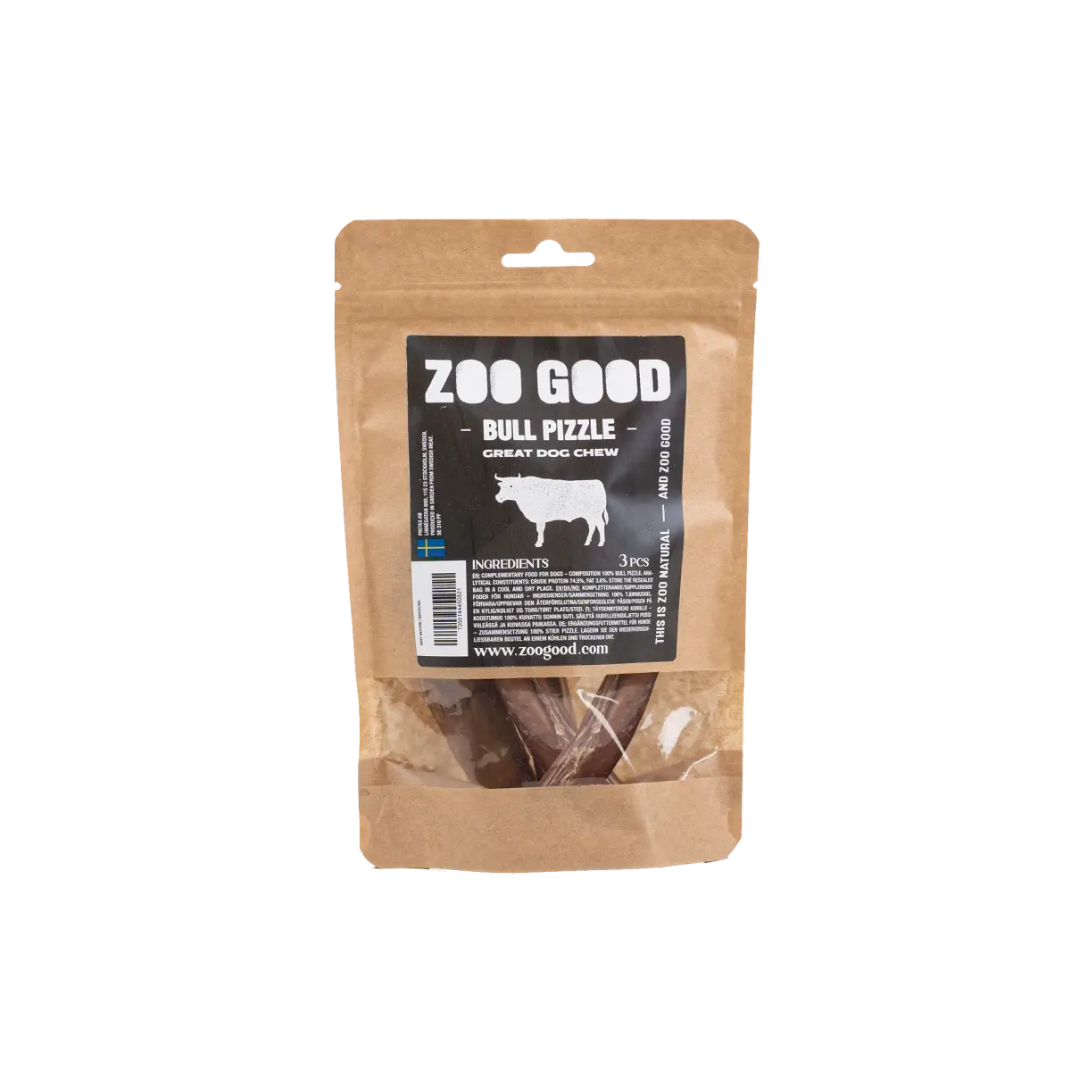 ZOO GOOD Bull muscle 3-pakning
