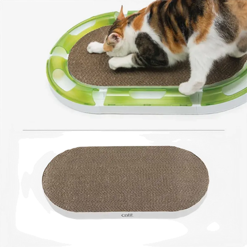Catit Senses 2.0 Oval Scratcher Brown 1 stk.