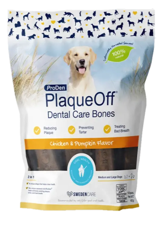 ProDen Plaque Off Dental Care Bones Kylling 482g