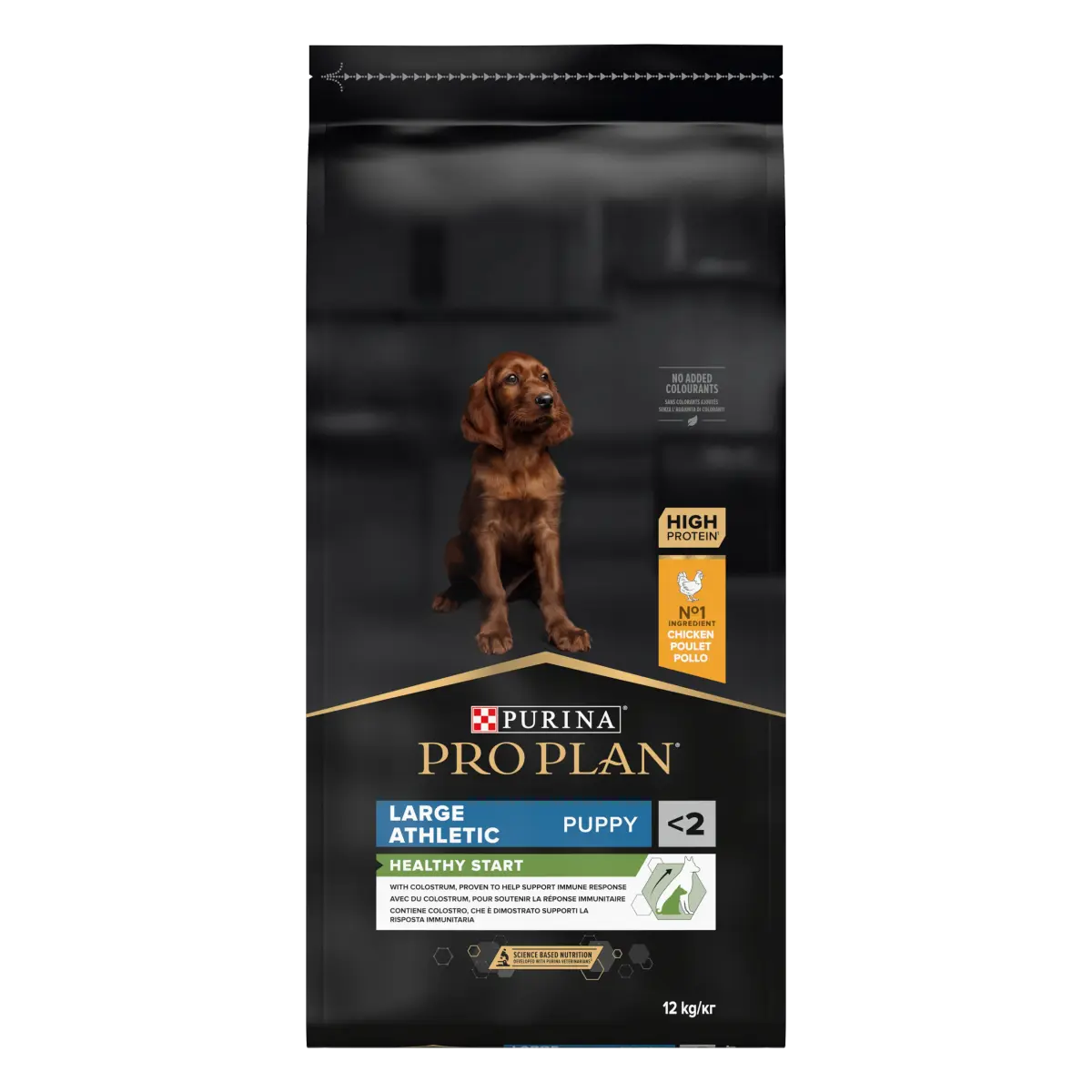 Purina Pro Plan Puppy Healthy Start Large Athletic tørrfôr til valper 12 kg