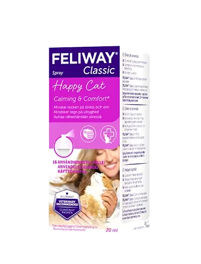 Feliway Classic Spray Sprayflaske Trygghetsferomon