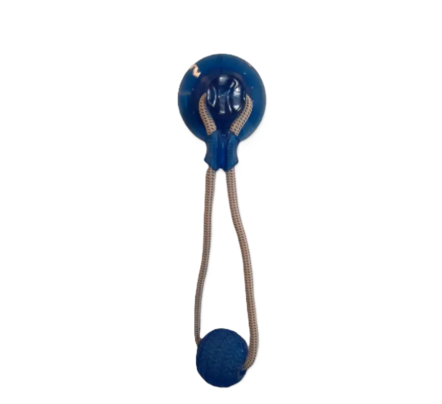 Petcare Ball med tau og sugekopp 37 cm