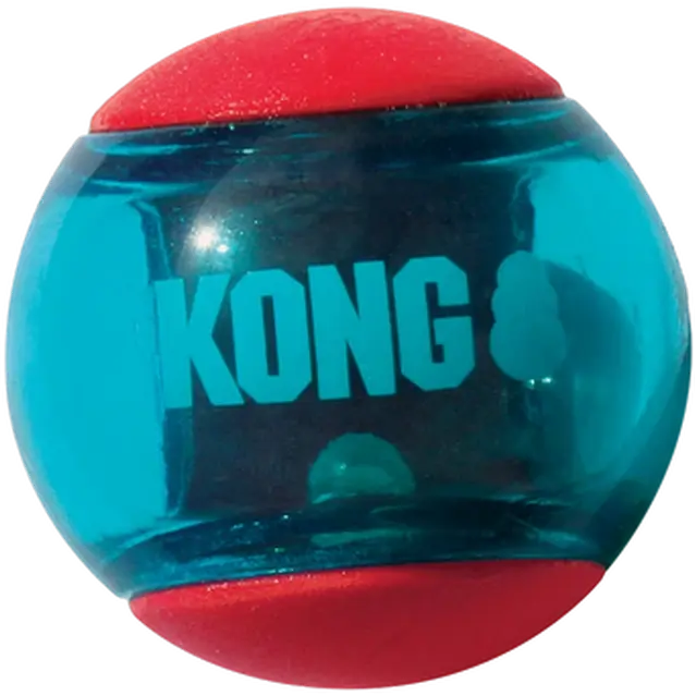 Kong Lekeball Squeezz Action Ball Dog Toy