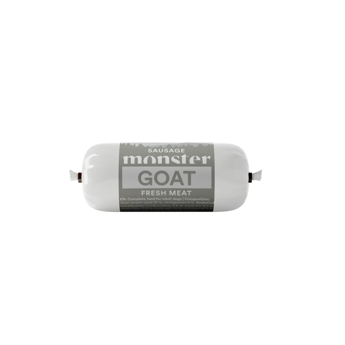 Monster Pet Food Hundepølse geit 80 g