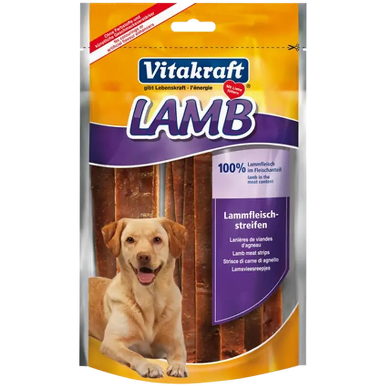 Vitakraft Tørkede Lammestrips