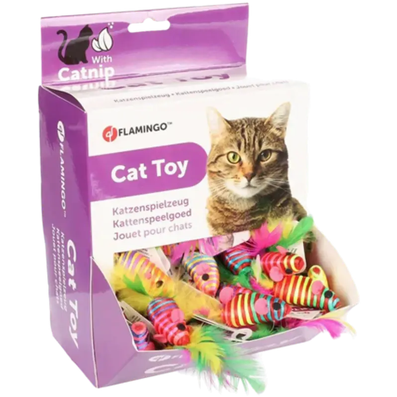Flamingo Katteleke Babby Mouse Mix 6 cm