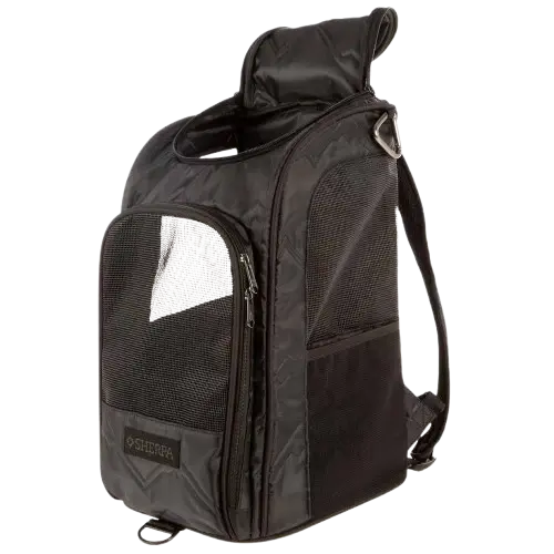 Sherpa Bag Deluxe transportveske og ryggsekk Svart 43x26,5x26,5cm